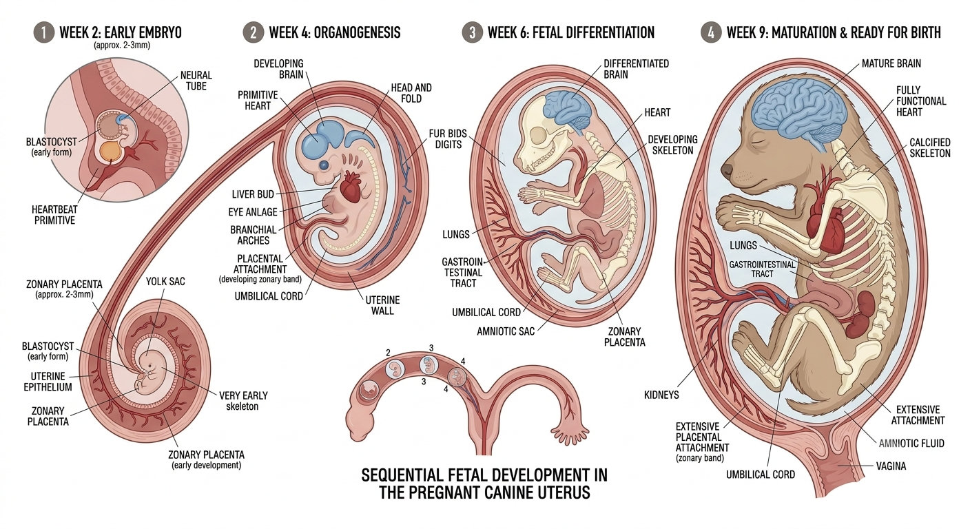 Puppy Development Stages.