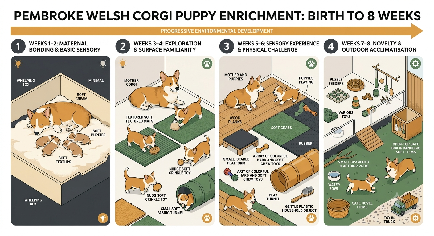 Puppy Development Stages.