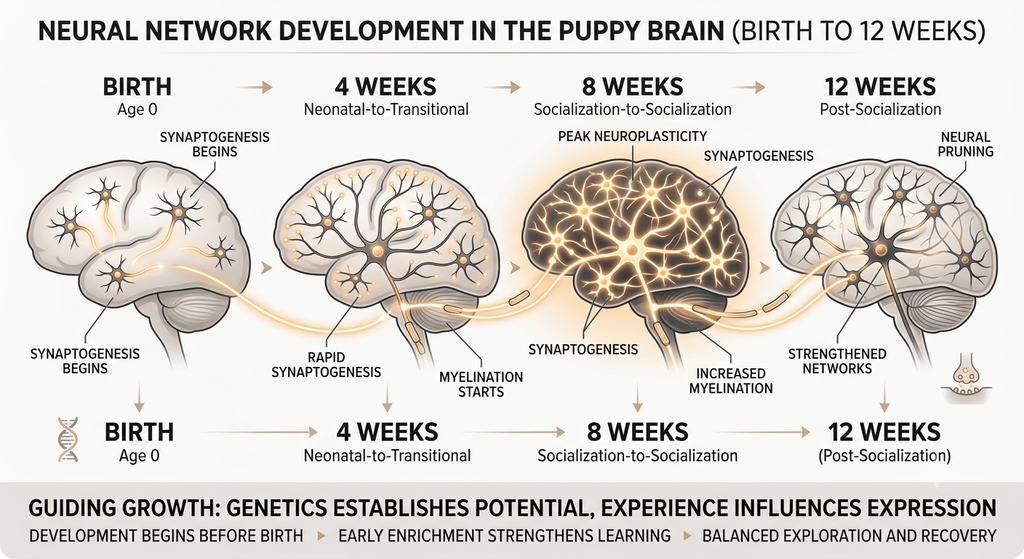 Puppy Development Stages.