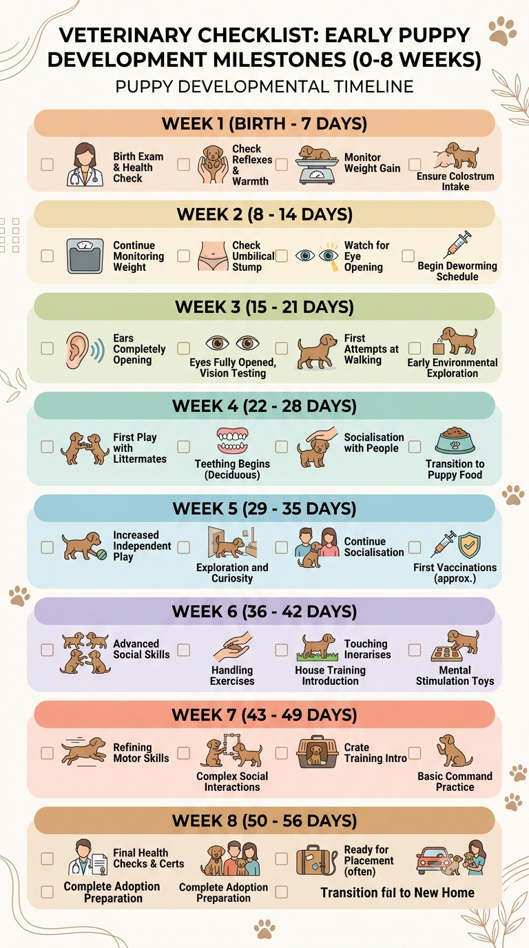 Puppy Development Stages.