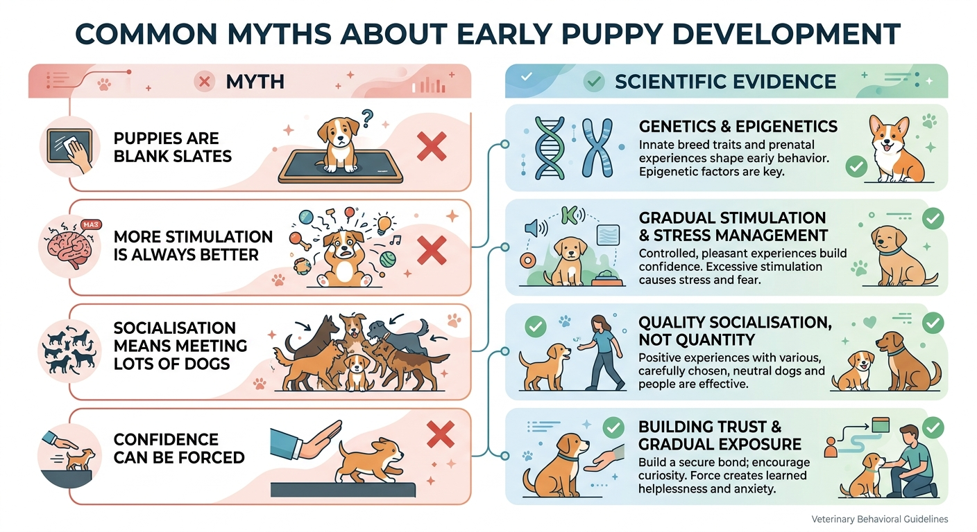 Puppy Development Stages.