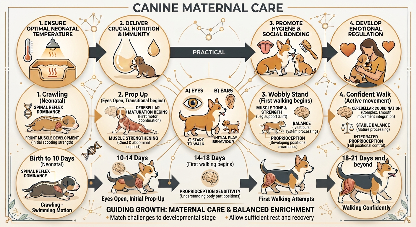 Puppy Development Stages.