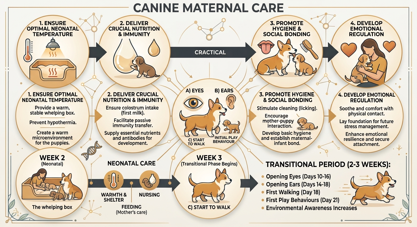 Puppy Development Stages.